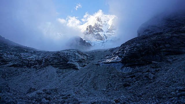 Sunset below Tengi Tagi Tau