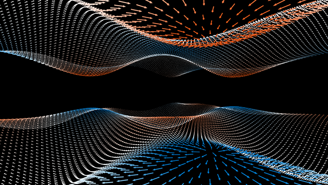 Gekrümmte Raumzeit für Elektronen