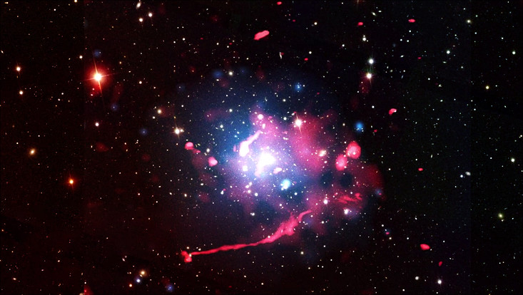 Die Jagd nach Radiogalaxien in den Weiten des Universums