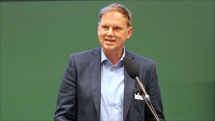 Universitätspräsident Prof. Dr. Hauke Heekeren.