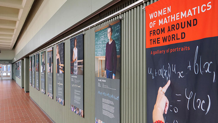 Wanderausstellung „Women of Mathematics from around the world“