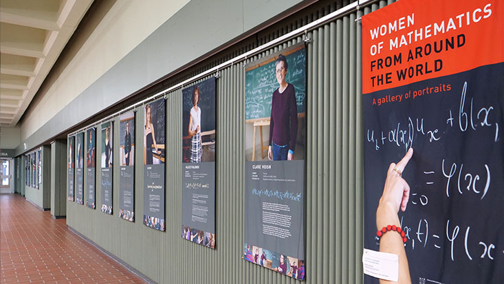 Wanderausstellung „Women of Mathematics from around the world“