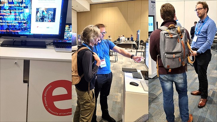 Leute unterhalten sich