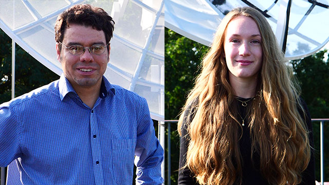 07-julia-volker-teaser Was hat Künstliche Intelligenz mit Astrophysik zu tun? Wie können schon Studierende an der Hamburger Sternwarte nach Dunkler Materie suchen? Diese und andere Fragen klären die Studentin Julia-Ziegler und der Wissenschaftler Dr. Volker Heesen in der s