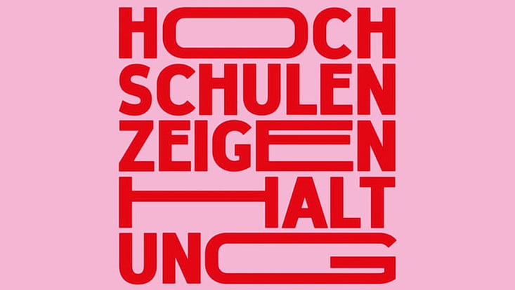 Hochschulen zeigen Haltung